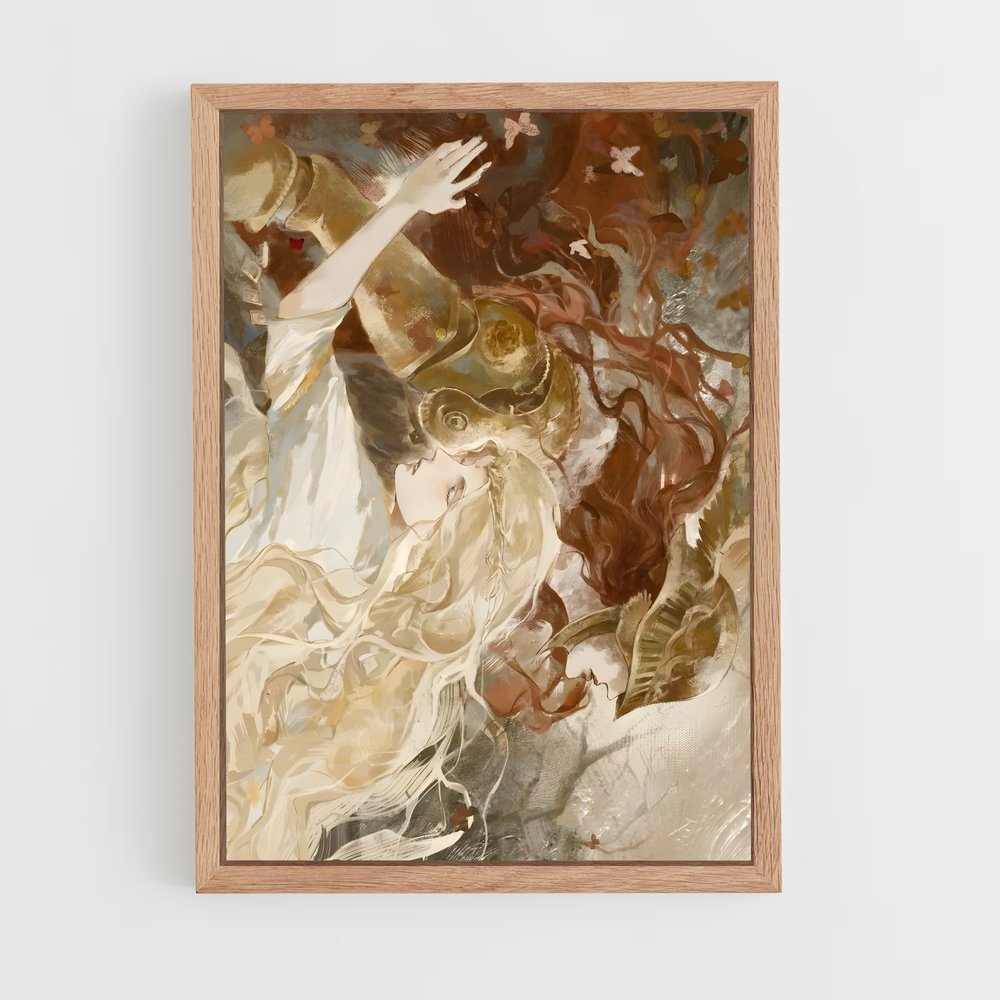 Poster La Dame Éthérée – affiche Elden Ring (vue 4)